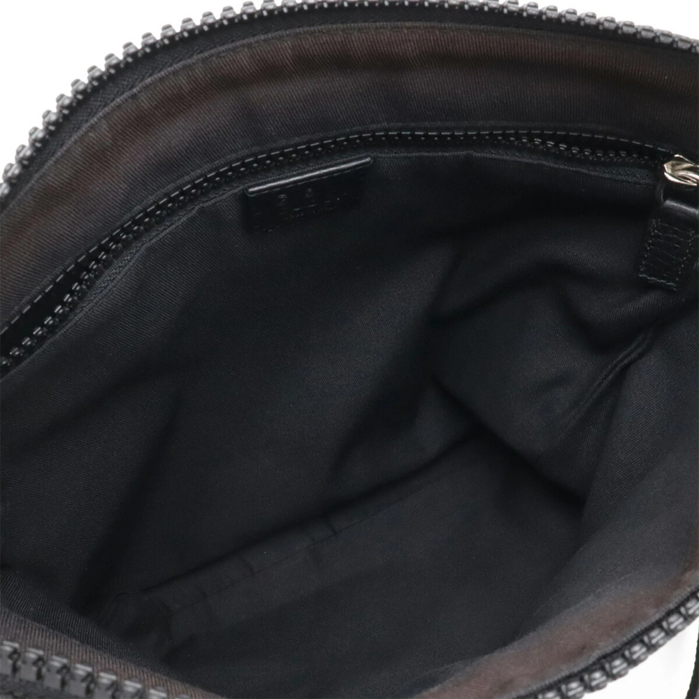 GUCCI Authentic Black Leather Shoulder Bag - Picture 8 of 10